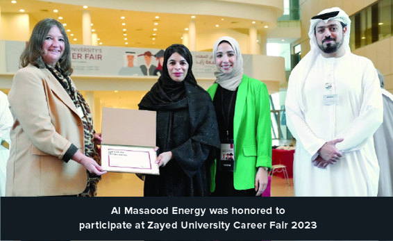 Al Masaood Energy was honored to participate at Zayed University Career Fair 2023