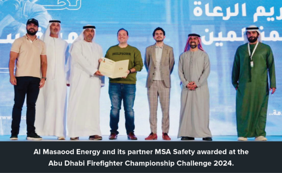 Al Masaood Energy's Fire & Rescue Dept. participates along with MSA Safety to the Abu Dhabi Firefighter Championship 2024.